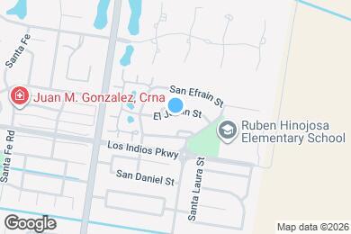 Map image of the property - 3901 El Jardin