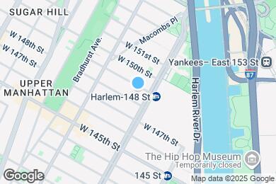 Map image of the property - 204 W 149th St