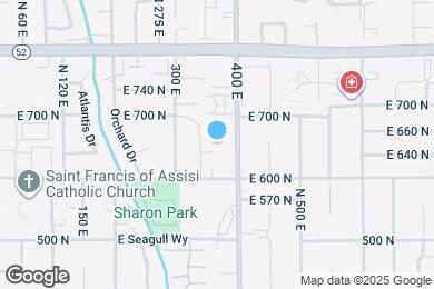 Map image of the property - 361 E 650 N