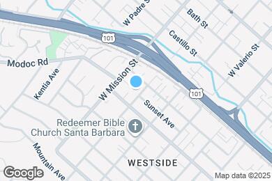 Map image of the property - 618 W Pedregosa St
