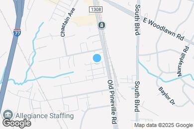 Map image of the property - 6300 Cleburne Ct