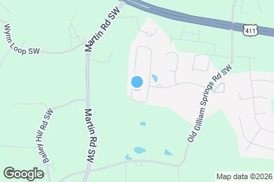 Map image of the property - 153 Innis Brk Cir SW