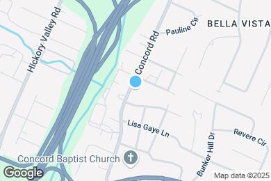 Map image of the property - 1548 N Concord Rd