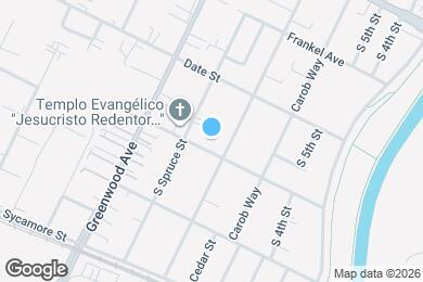 Map image of the property - 816 Oakwood St