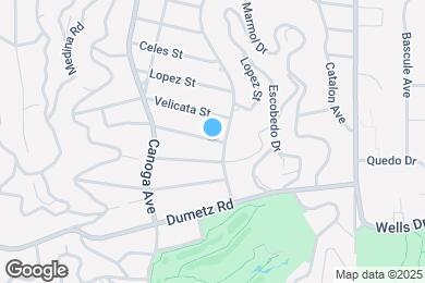 Map image of the property - 21206 De La Osa St