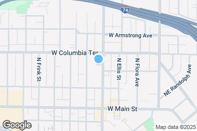 Map image of the property - 1205 N Sheridan Rd