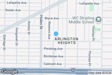 Map image of the property - 2312 Carleton Ave