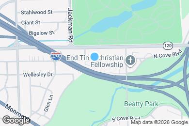 Map image of the property - 1573 Jermain Dr