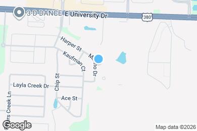 Map image of the property - 3801 Harper St