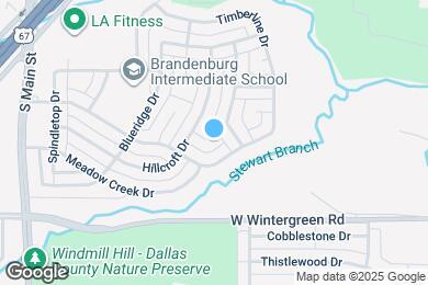 Map image of the property - 420 Hillcroft Cir