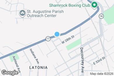 Map image of the property - 104 Blackburn Ave