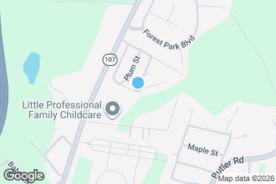 Map image of the property - 191 Peach St