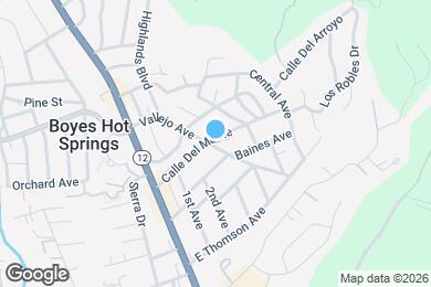 Map image of the property - 400 Calle Del Monte