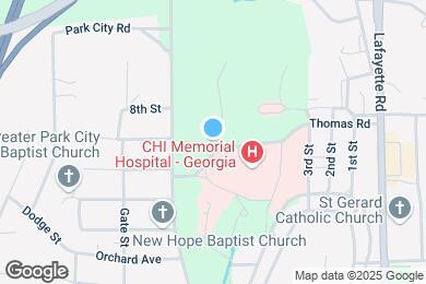 Map image of the property - 500 N Thomas Rd