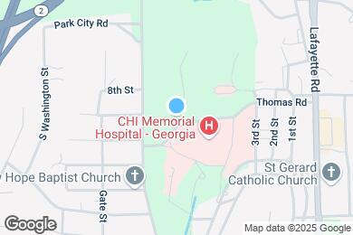 Map image of the property - 500a N Thomas Rd