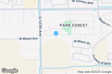 Map image of the property - 10555 W Crown King Rd
