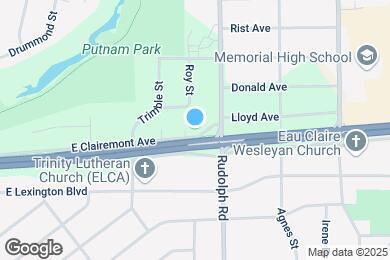 Map image of the property - 1500 E Clairemont Ave