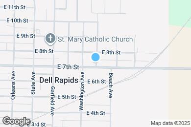 Map image of the property - 711 N Dakota Ave