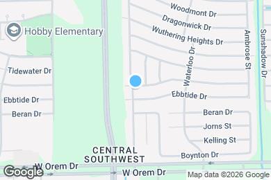 Map image of the property - 3439 Trail Lake Dr