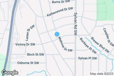 Map image of the property - 1733 Melrose Dr SW