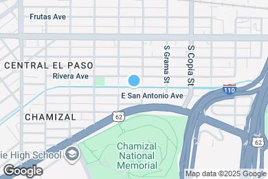 Map image of the property - 3317 E San Antonio Ave