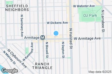 Map image of the property - 858 W Armitage Ave