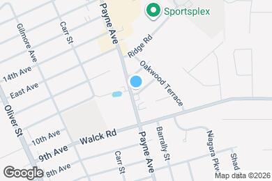 Map image of the property - 825 Payne Ave
