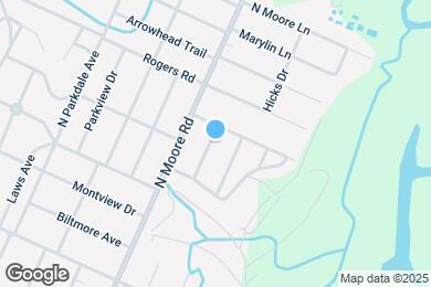 Map image of the property - 412 N Lovell Ave