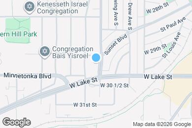 Map image of the property - 2912 France Ave S