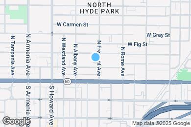 Map image of the property - 202 N Fremont Ave