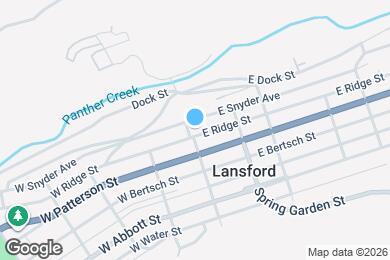Map image of the property - 1 E Ridge St