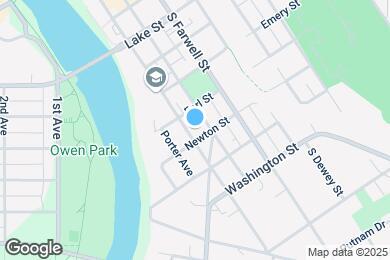 Map image of the property - 913 Graham Ave
