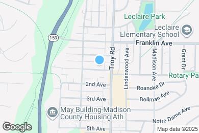 Map image of the property - 219 1st Ave