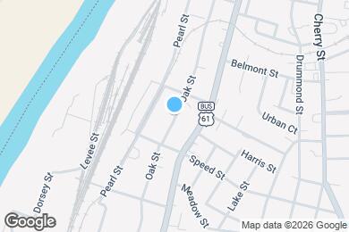 Map image of the property - 2212 Oak St