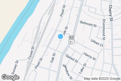 Map image of the property - 2214 Oak St