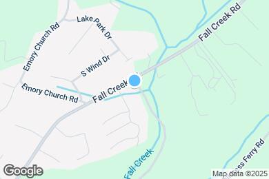 Map image of the property - 1021 Fall Creek Rd