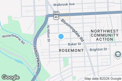 Map image of the property - 1615 N Ellamont St