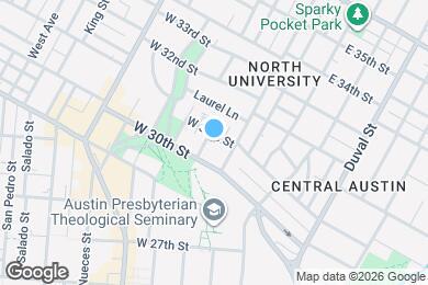 Map image of the property - 3001 Cedar