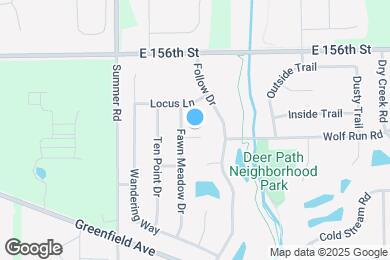 Map image of the property - 11946 Sapling Cir