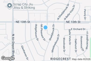 Map image of the property - 3617 N Shadywood Dr
