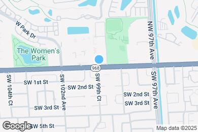 Map image of the property - 9945 W Flagler St