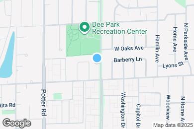 Map image of the property - 9260 Dee Rd