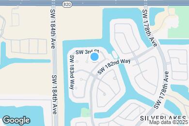 Map image of the property - 18216 SW 4th St