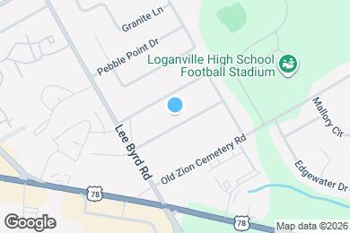 Map image of the property - 413 Bob Wood Dr