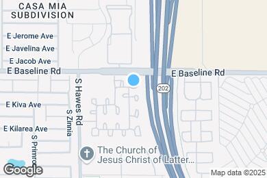 Map image of the property - 8554 E Kiva Ave