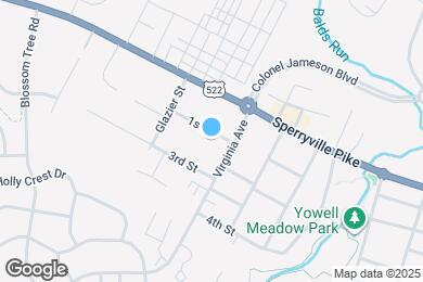 Map image of the property - 719 1st St