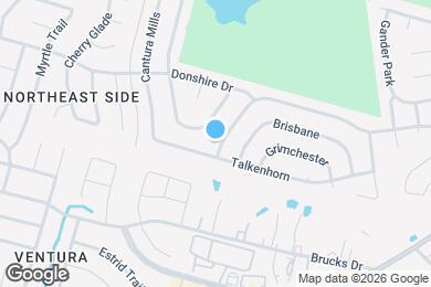 Map image of the property - 8007 Manderly Pl