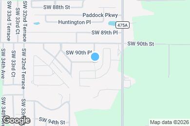Map image of the property - 9125 SW 28th Ter
