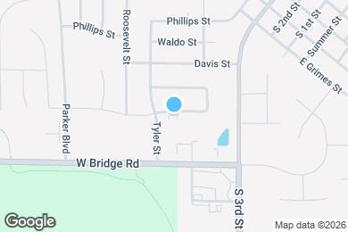 Map image of the property - 872 Edgewater Dr