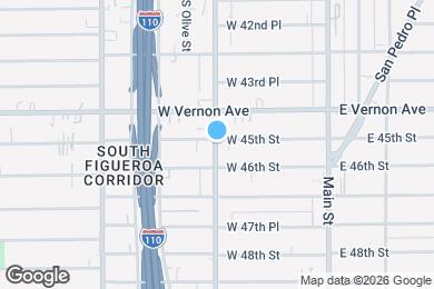 Map image of the property - 4502 S Broadway